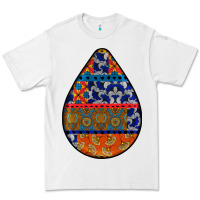 White african fabric pattern teardrop earrings 4 Premium Tee - BundleAndBundleShop
