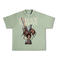 Oil Green Circa Survive Urban Heavy Tee - artisFamous