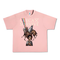 Salmon Circa Survive Urban Heavy Tee - artisFamous