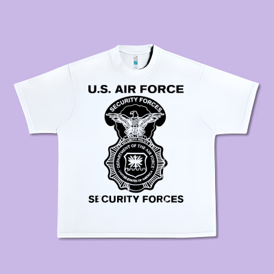 Air Force Security Forces Urban Heavy Tee Designed By Artisfamous