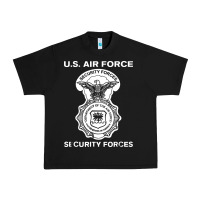Black air force security forces Urban Heavy Tee - artisFamous