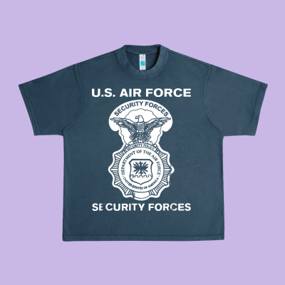Air Force Security Forces Urban Heavy Tee Designed By Artisfamous