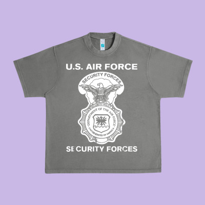 Air Force Security Forces Urban Heavy Tee Designed By Artisfamous