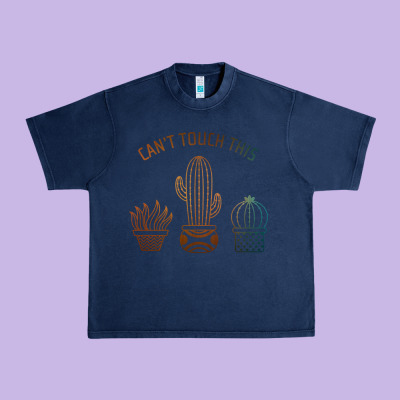 Cool Cactus Urban Heavy Tee Designed By Artisfamous