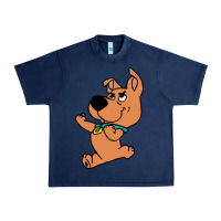Navy scrappy doo fists Urban Heavy Tee - artisFamous