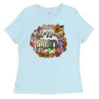 Baby Blue blessed mini Ladies Tee - SublimationCraftShop