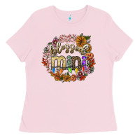Bubblegum Pink blessed mini Ladies Tee - SublimationCraftShop