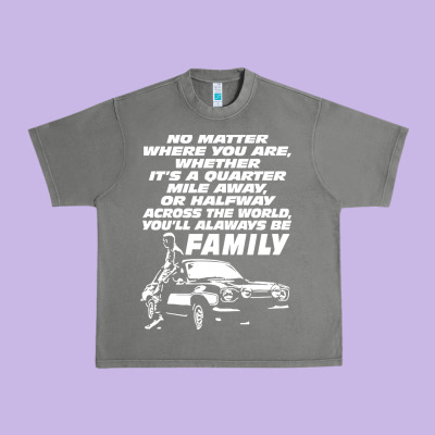 Fast And Furious Urban Heavy Tee Designed By Artisfamous