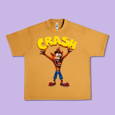 Crash Bandicoot Urban Heavy Tee Designed By Artisfamous