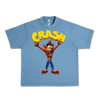 Pebble Blue crash bandicoot Urban Heavy Tee - artisFamous