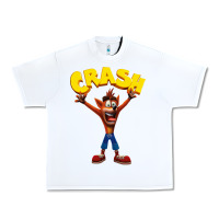 White crash bandicoot Urban Heavy Tee - artisFamous