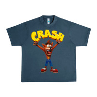 Midnight Navy crash bandicoot Urban Heavy Tee - artisFamous