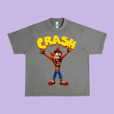Crash Bandicoot Urban Heavy Tee Designed By Artisfamous