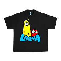 Black larva cartoon Urban Heavy Tee - artisFamous