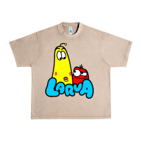 French Oak larva cartoon Urban Heavy Tee - artisFamous