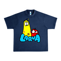 Navy larva cartoon Urban Heavy Tee - artisFamous