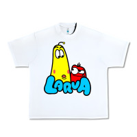 White larva cartoon Urban Heavy Tee - artisFamous