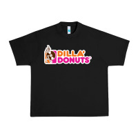 Black dilla' donuts Urban Heavy Tee - artisFamous