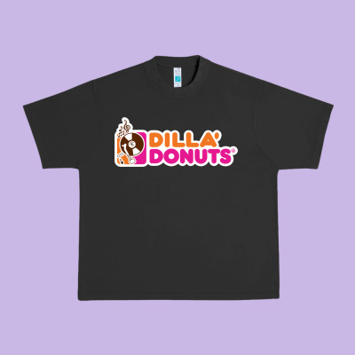 Dilla' Donuts Urban Heavy Tee Designed By Artisfamous