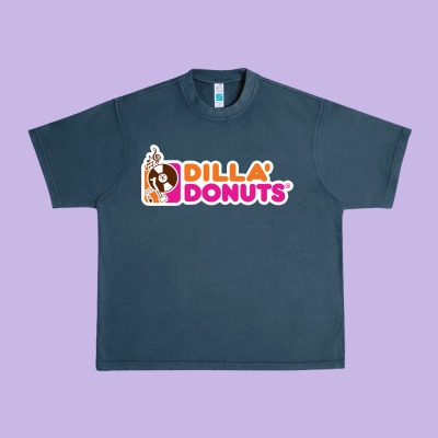 Dilla' Donuts Urban Heavy Tee Designed By Artisfamous