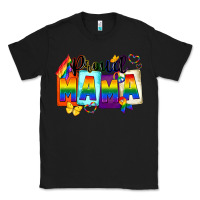 Black proud mama Classic Tee - FaDigitalArtStudio