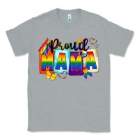 Heather Grey proud mama Classic Tee - FaDigitalArtStudio