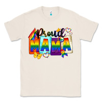 Natural proud mama Classic Tee - FaDigitalArtStudio