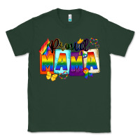 Sports Green proud mama Classic Tee - FaDigitalArtStudio