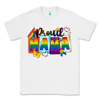 White proud mama Classic Tee - FaDigitalArtStudio