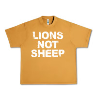 Peanut Butter lions not sheep Urban Heavy Tee - artisFamous