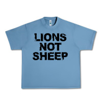 Pebble Blue lions not sheep Urban Heavy Tee - artisFamous