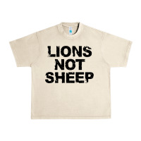 Sandshell lions not sheep Urban Heavy Tee - artisFamous