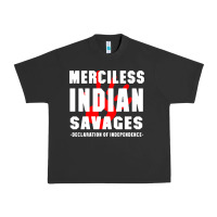 Pigment Black merciless indian savages Urban Heavy Tee - artisFamous