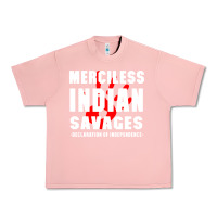 Salmon merciless indian savages Urban Heavy Tee - artisFamous