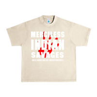 Sandshell merciless indian savages Urban Heavy Tee - artisFamous