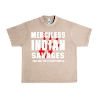 French Oak merciless indian savages Urban Heavy Tee - artisFamous