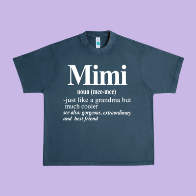 Mimi Urban Heavy Tee Designed By Artisfamous