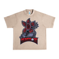 French Oak hawkins demodogs Urban Heavy Tee - artisFamous