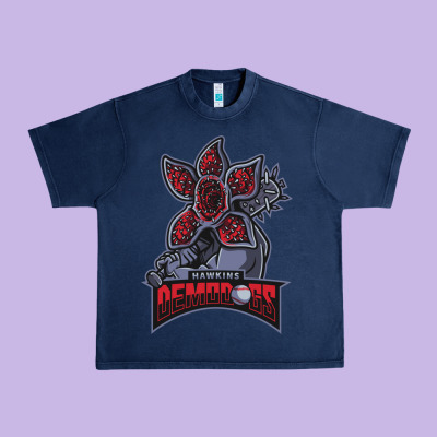 Hawkins Demodogs Urban Heavy Tee Designed By Artisfamous