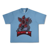 Pebble Blue hawkins demodogs Urban Heavy Tee - artisFamous