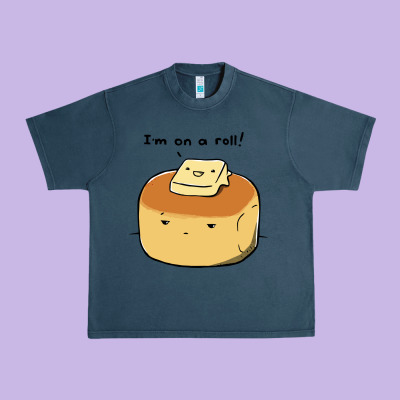 I'm On A Roll! Urban Heavy Tee Designed By Artisfamous