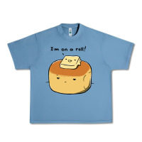 Pebble Blue i'm on a roll! Urban Heavy Tee - artisFamous