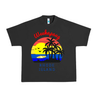 Pigment Black weekapaug, rhode island sunset Urban Heavy Tee - artisFamous