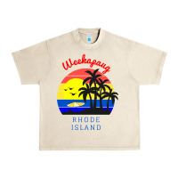 Sandshell weekapaug, rhode island sunset Urban Heavy Tee - artisFamous