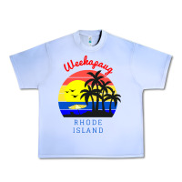 Grape Ice weekapaug, rhode island sunset Urban Heavy Tee - artisFamous