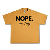 Peanut Butter nope not today Urban Heavy Tee - artisFamous