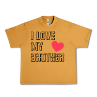 Peanut Butter i love my brother, brothers day , brother sister  love Urban Heavy Tee - artisFamous