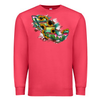Cardinal Guerrero Mexico Sunflower Map Premium Sweatshirt - RanaPortraitStore