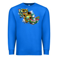 True Royal Guerrero Mexico Sunflower Map Premium Sweatshirt - RanaPortraitStore