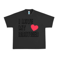 Pigment Black i love my brother, brothers day , brother sister  love Urban Heavy Tee - artisFamous